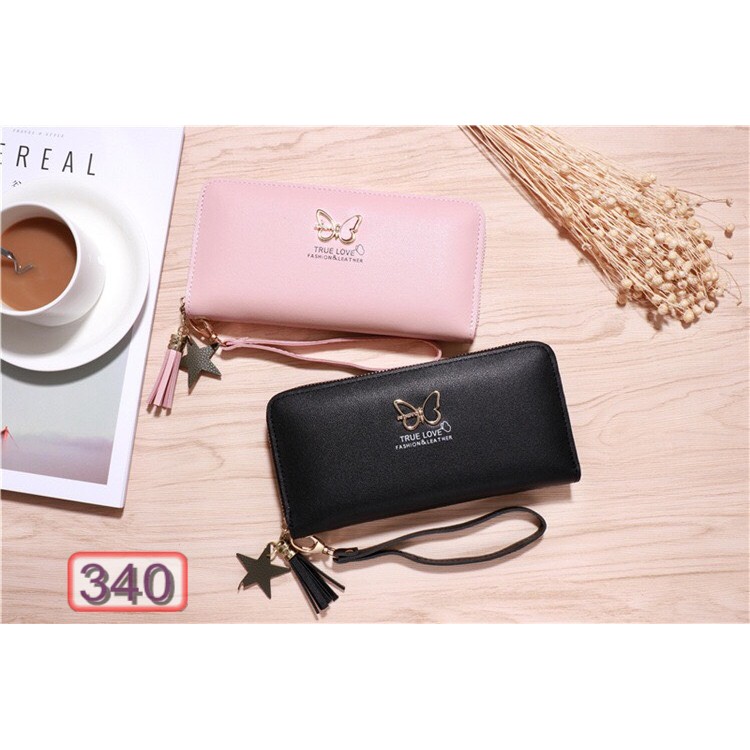 VÍ DÀI NỮ KHÓA KÉO FOREVER YOUNG CÁNH BƯỚM 340 DỄ THƯƠNG SIÊU HOT | BigBuy360 - bigbuy360.vn