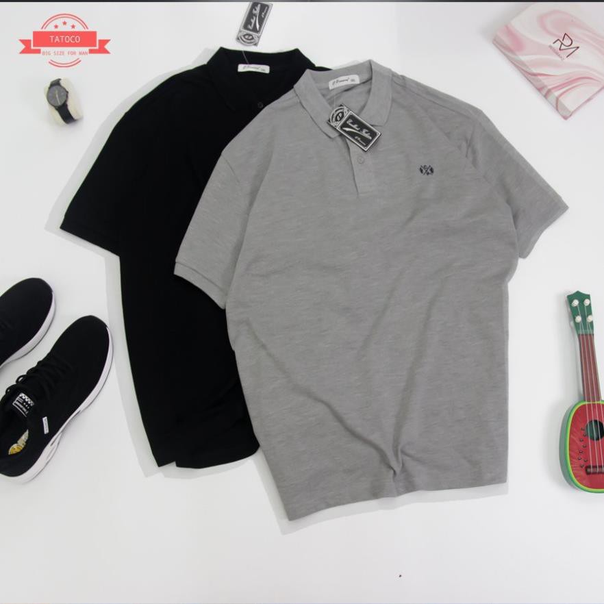 [bigsize 80 - 120kg]  áo thun có cổ size lớn - áo thun polo big size 80-150kg ( hình chất - hàng thật) | BigBuy360 - bigbuy360.vn