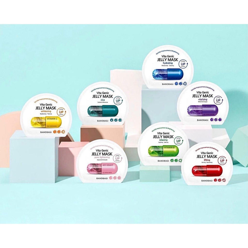 Mặt Nạ Giấy Banobagi Jelly Vita Genic Mask Bổ Sung Vitamin