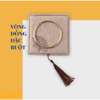 PHÒNG VỆ TÂM LINH - VÒNG ĐỒNG NGUYÊN CHẤT (ĐẶC RUỘT)