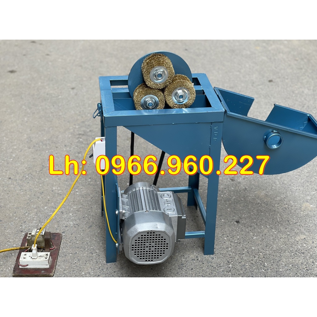 Máy cạo mía bằng chổi sắt, máy cạo mía tự động