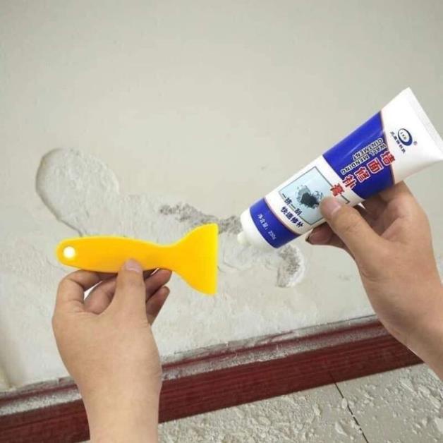Keo Vá Tường Chống Thấm 250gr - Trám Trét Vết Nứt Khe Hở Tường - Chống Mốc Ẩm Làm Sạch Tường ( tuyển khách sỉ)