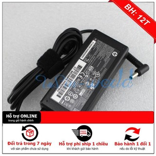 [BH12TH] Sạc laptop HP 19.5v notebook chân kim xanh 19,5v Pavilion x360 x2 11 13 15 M1 chân kim nhỏ 4.5mm tặng dây nguồn