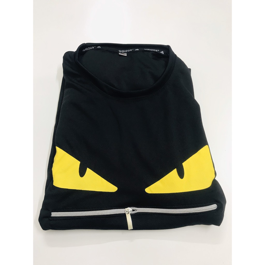 Set đồ nam, bộ quần áo thể thao nam nữ mặc nhà Unisex mắt vàng phong cách Ulzzang cá tính | BigBuy360 - bigbuy360.vn