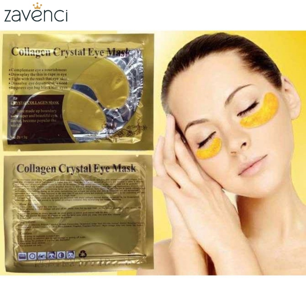 Mặt nạ mắt COLLAGEN Crystal Eyes Mask giảm quầng thâm mắt - ZAVENCI Official