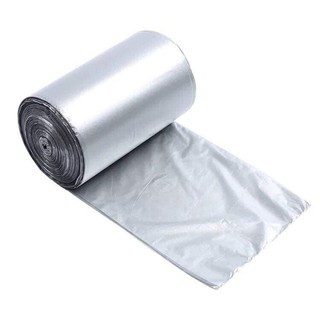TÚI ĐỰNG RÁC TỰ TIÊU MÀU BẠC CUỘN 100 CÁI