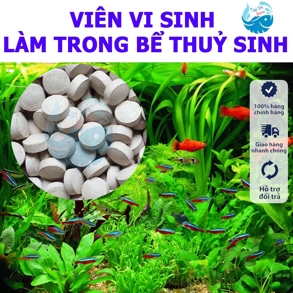 Vi sinh Multi Bio cho bể cá thuỷ sinh, cá cảnh, làm trong nước, cân bằng ph, giảm mùi hôi tanh, khử chất độc hại