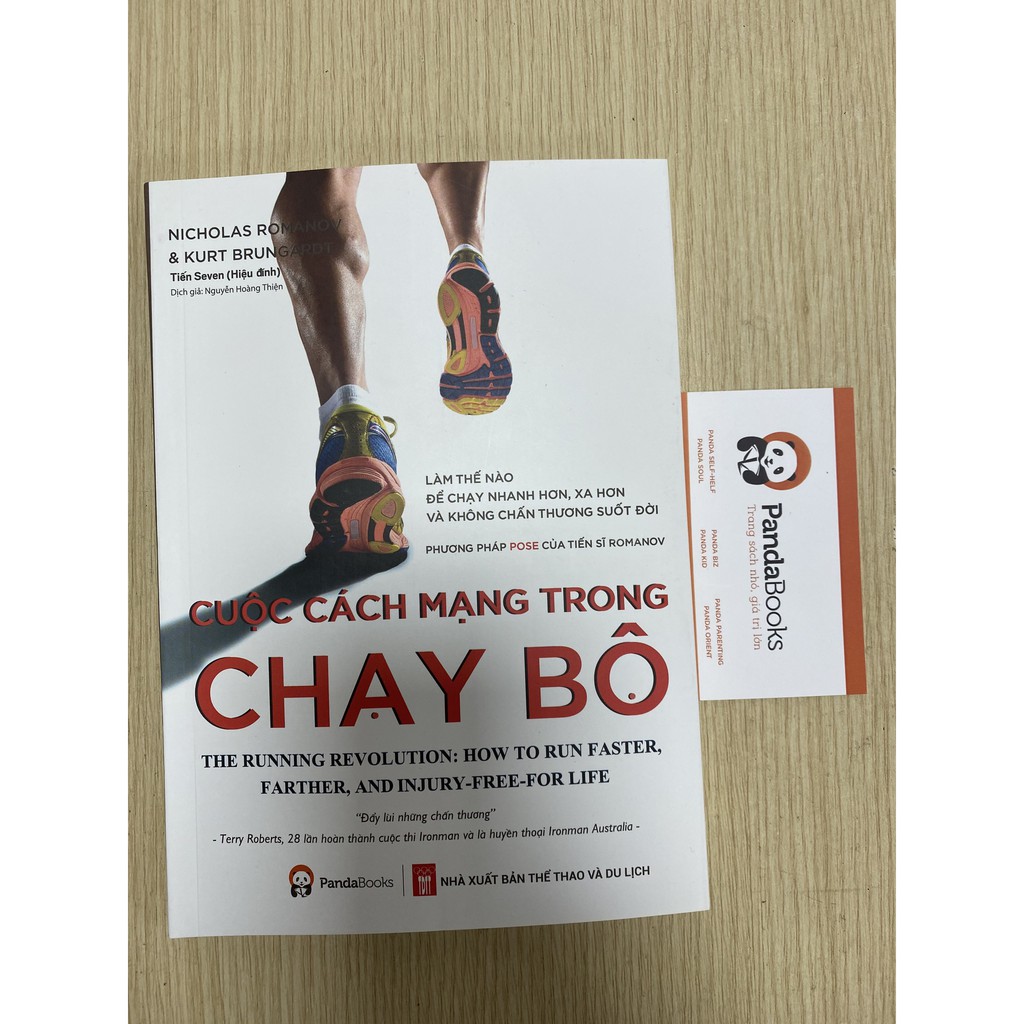 Sách - Combo Không Bao Giờ Ngừng Chạy - Cuộc Cách Mạng Trong Chạy Bộ - Pandabooks