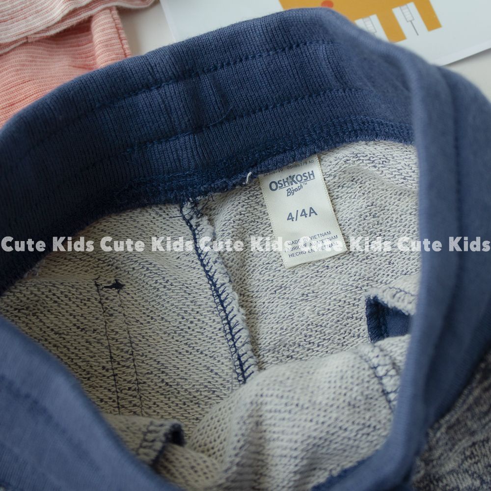 Quần Jogger Oshkosh navy xước