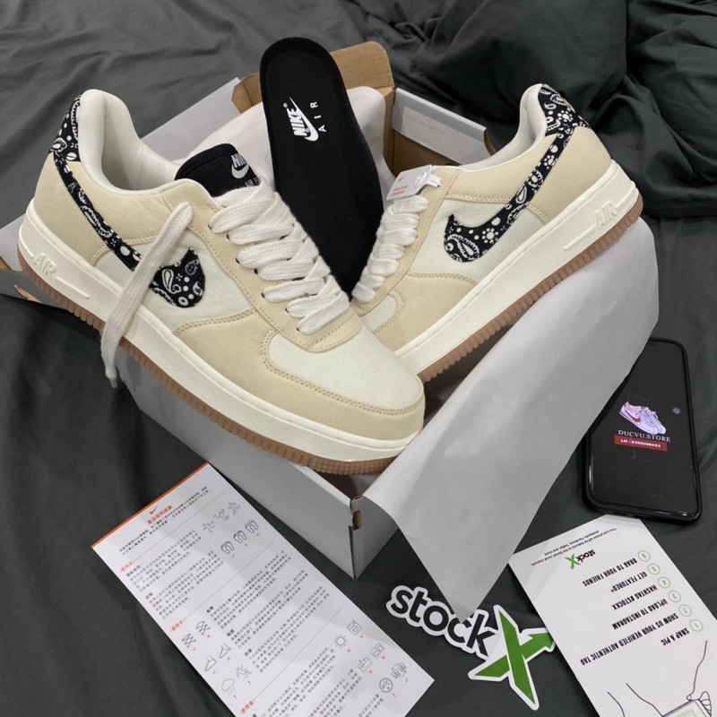 GIÀY AF1 LOW PAISLEY SWOOSH TRAVIS LAI AU