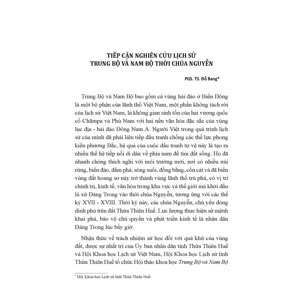 Sách - Trung Bộ Và Nam Bộ Thời Chúa Nguyễn | BigBuy360 - bigbuy360.vn