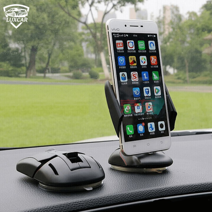 Giá Đỡ Điện Thoại Ô TÔ LUXCAR Hình Chuột Máy Tính Siêu Chắc Chắn, Xoay 360 Độ Tiện Lợi | BigBuy360 - bigbuy360.vn