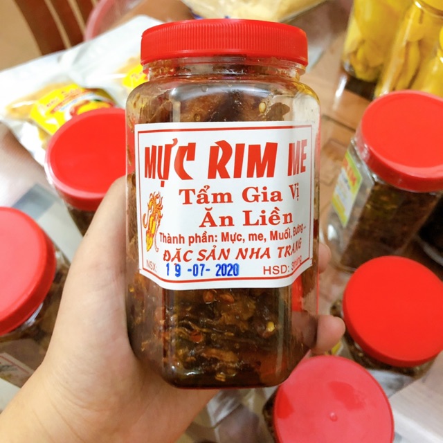 Mực rim me cán mỏng- Đặc sản Nha trang