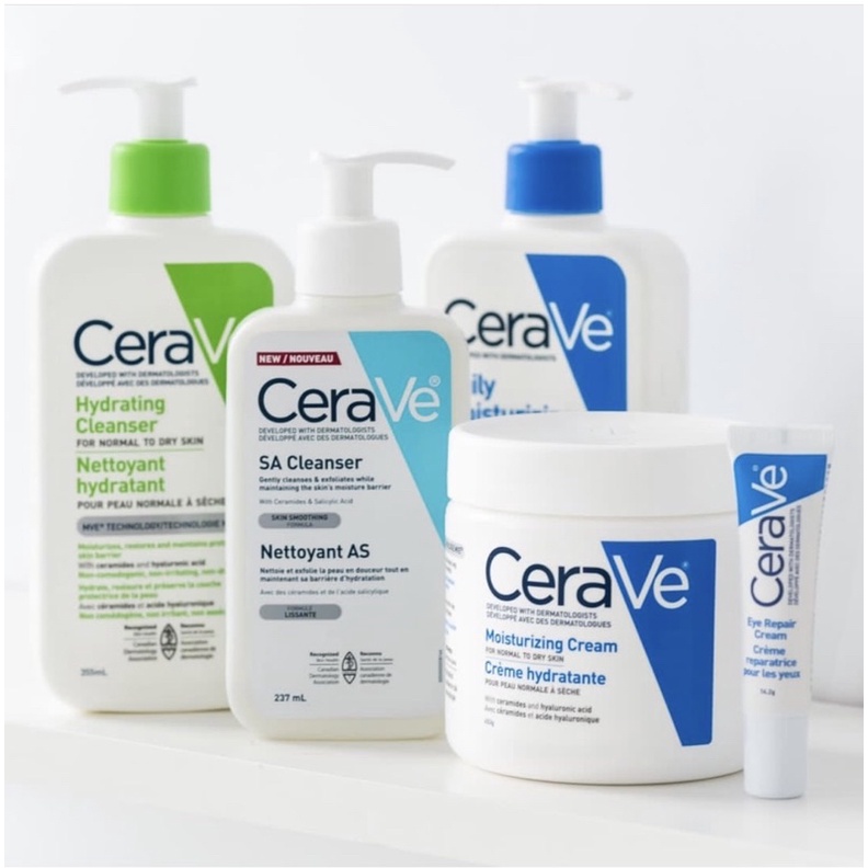 Sữa Rửa Mặt CeraVe Facial Cleanser (237ml - 355ml - 473ml)( 100% USA)