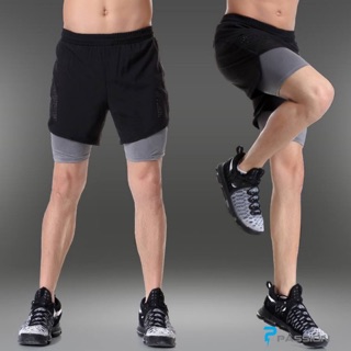 QUẦN ĐÙI BÓ CƠ NAM TẬP GYM/Yoga ( Không kèm quần ngoài)
