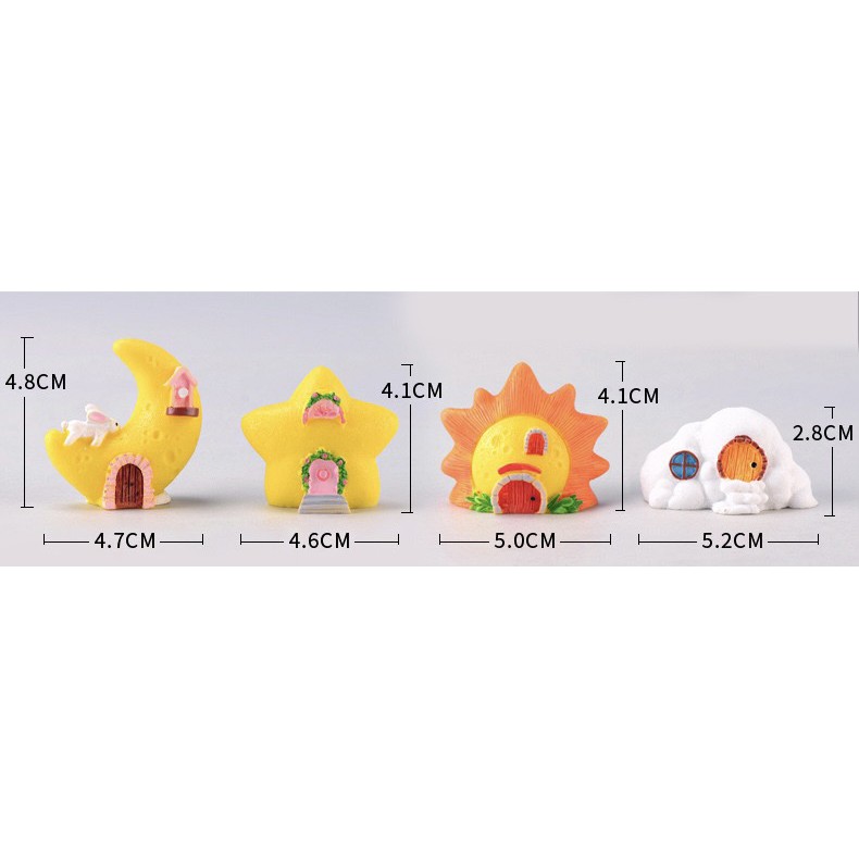 Charm (C76) slime/ Dụng Cụ Charm Trang Trí [Ko Keo &amp; Nút] Hình tiểu cảnh 3D