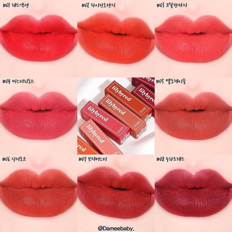 SON THỎI LILYBYRED MOOD CINEMA MATTE ENDDING LIPSTICK