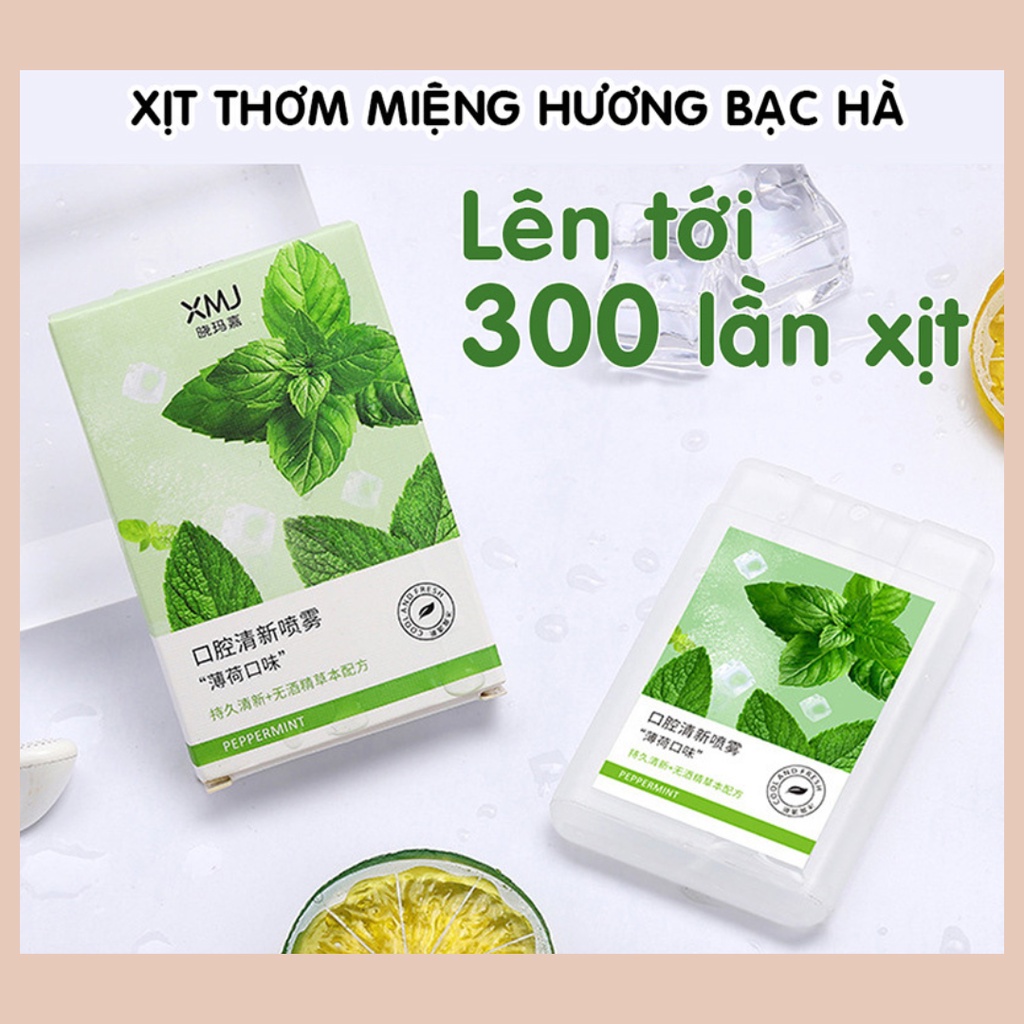 Xịt Thơm Miệng Heyxi Thơm Mát 20ml (vuông)