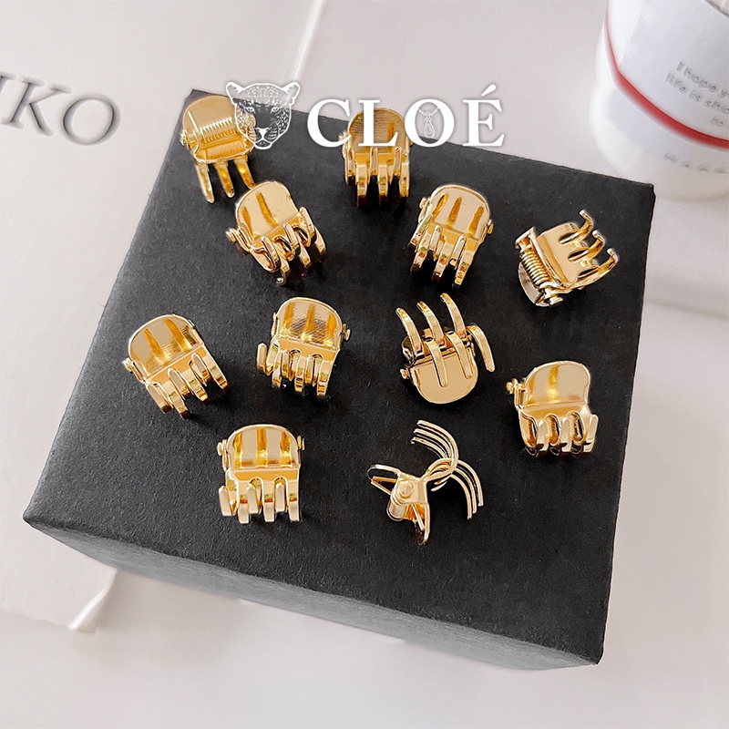 Kẹp tóc mini kẹp tóc nữ càng cua cao cấp kiện tóc nhỏ gọn dễ thương phụ kiện tóc Cloe Accessories