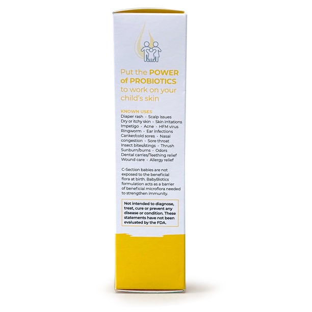 Xịt BabyBiotics chăm sóc da cho bé dung tích 120ml