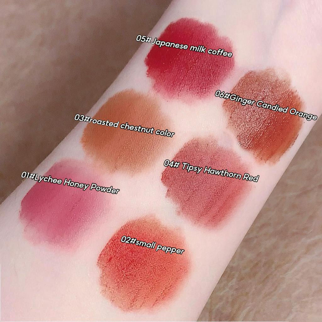 Bộ Son Môi Lỏng, Gương Lustrous Dewy Finish, Bộ Men Môi Dưỡng Ẩm Lâu Dài, In Hình Gấu Dễ Thương | BigBuy360 - bigbuy360.vn