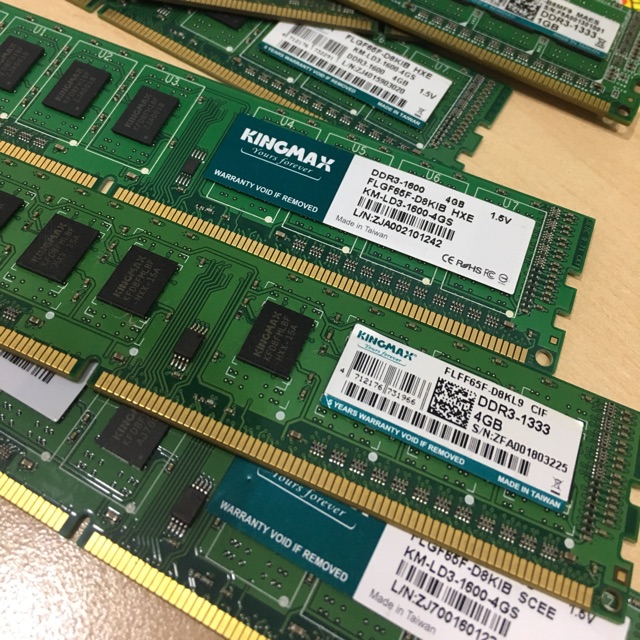 Ram Kingmax 4GB Bus 1333 PC new 100%