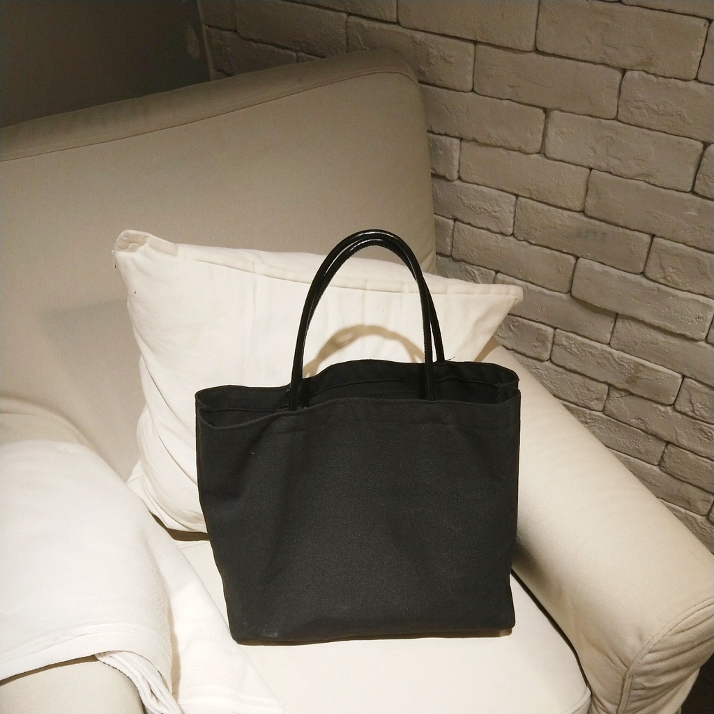 Túi Xách Canvas Cỡ Lớn Màu Sắc Đơn Giản Phong Cách Hàn Quốc