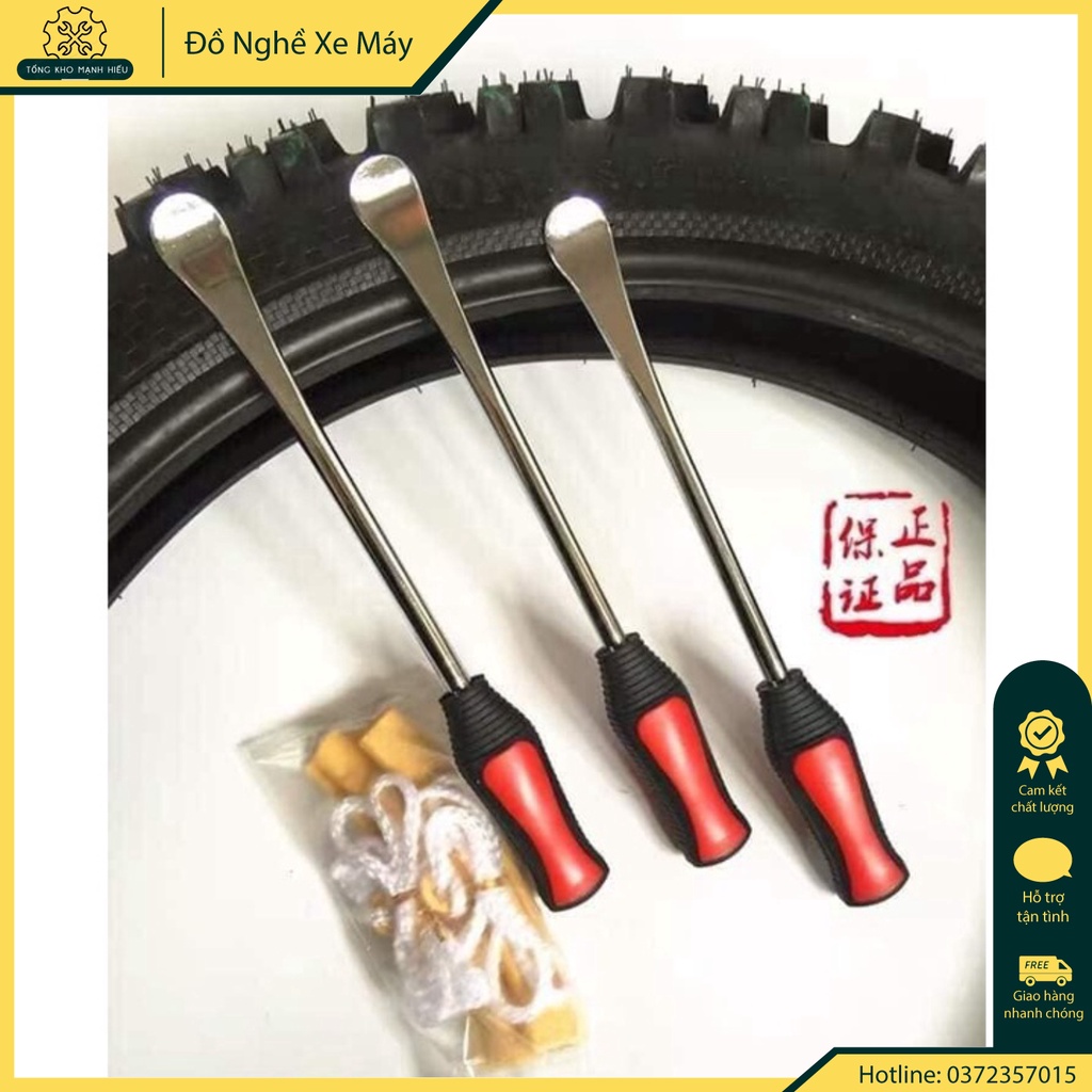 🌟 Bộ 3 móc lốp không săm xe máy,  tô - xe điện