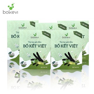 COMBO 5 HỘP [TIẾT KIỆM] Túi Lọc Gội Đầu Bồ Kết Việt