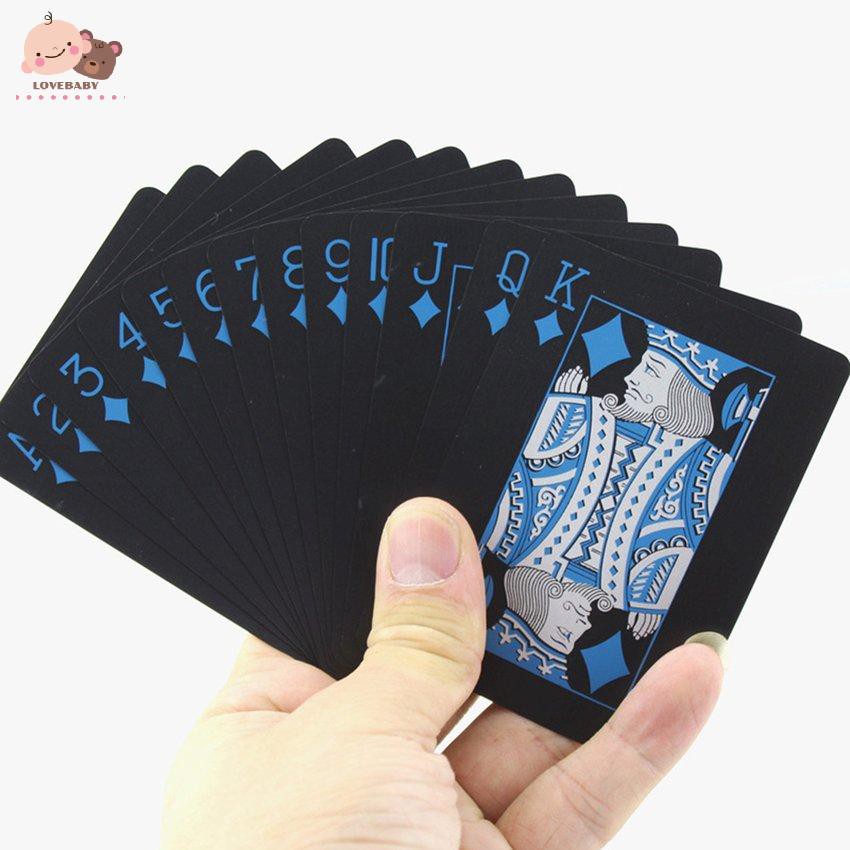 Bộ bài tây bằng nhựa PVC chống thấm nước bền quà tặng sáng tạo
