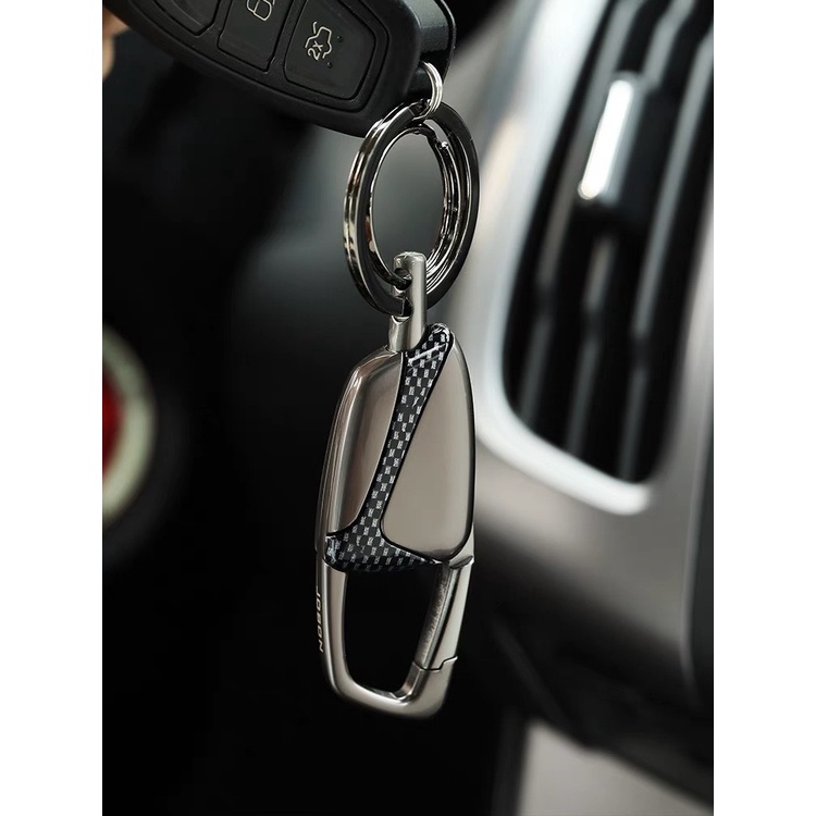 Móc khóa xe ô tô, xe máy Jobon ZB-190 Kim loại cao cấp chống han gỉ, chống va đập cực tốt