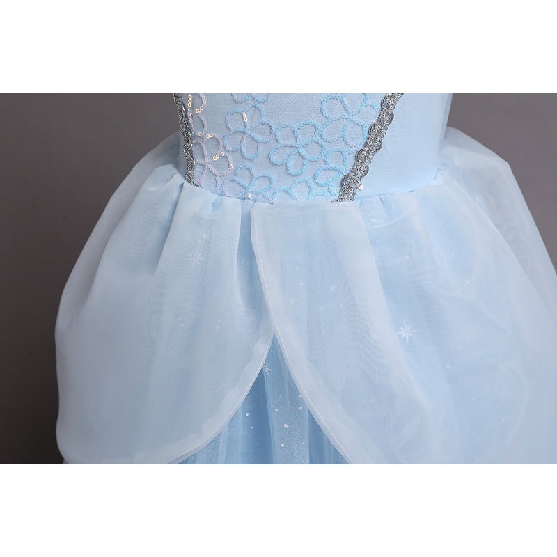 Đầm Hóa Trang Công Chúa Lọ Lem Nhân Dịp Halloween Cho Bé Gái