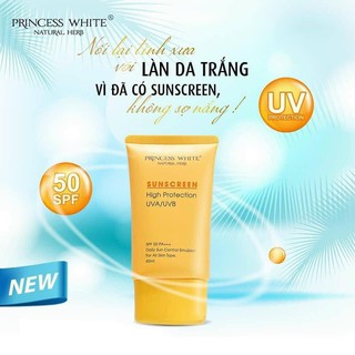 Kem chống nắng princesswhite