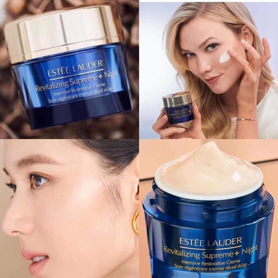 [HÀNG CÔNG TY] Kem Dưỡng Ẩm Ban Đêm Giúp Da Căng Bóng &amp; Chống Lão Hóa Sớm Estee Lauder Revitalizing Supreme + Night