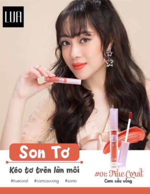 [01] Son tơ Lua màu cam cầu vòng | BigBuy360 - bigbuy360.vn