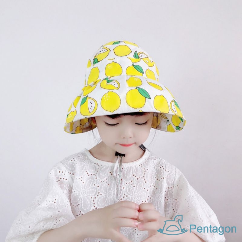 Nón Tai Bèo Hai Mặt Gấp Gọn Dùng Khi Đi Câu Cá/Cắm Trại Ngoài Trời Cho Bé