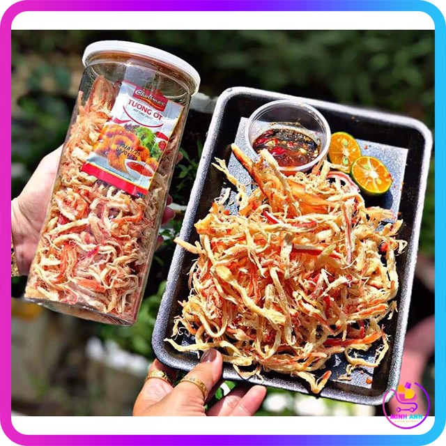 [HÀNG NGON LOẠI 1] Khô Mực Hấp Nước Dừa Xé Sợi, Hủ 300gr | BigBuy360 - bigbuy360.vn