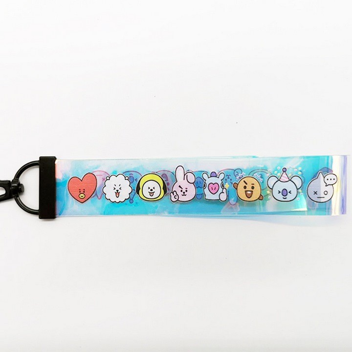 Nametag trong BP Lisa Jisoo Jennie Rose in màu strap móc khóa balo móc treo điện thoại tiện ích xinh xắn dễ thương