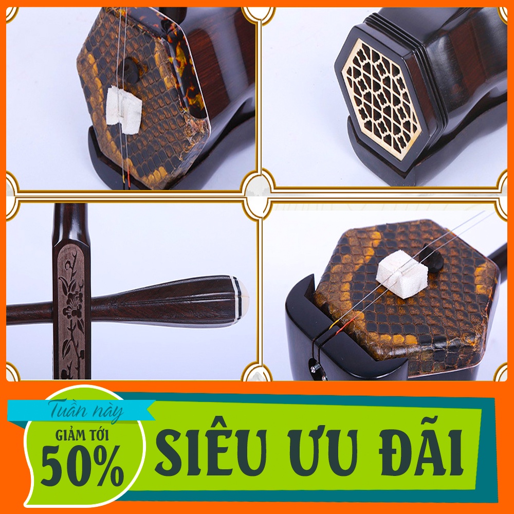 Đàn Nhị Gỗ Mun Chuyên Nghiệp