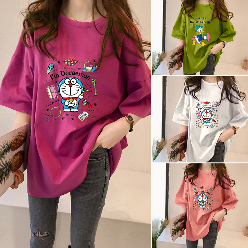 NRVP Áo Thun Nữ Ngắn Tay Kiểu Hàn Quốc 2021