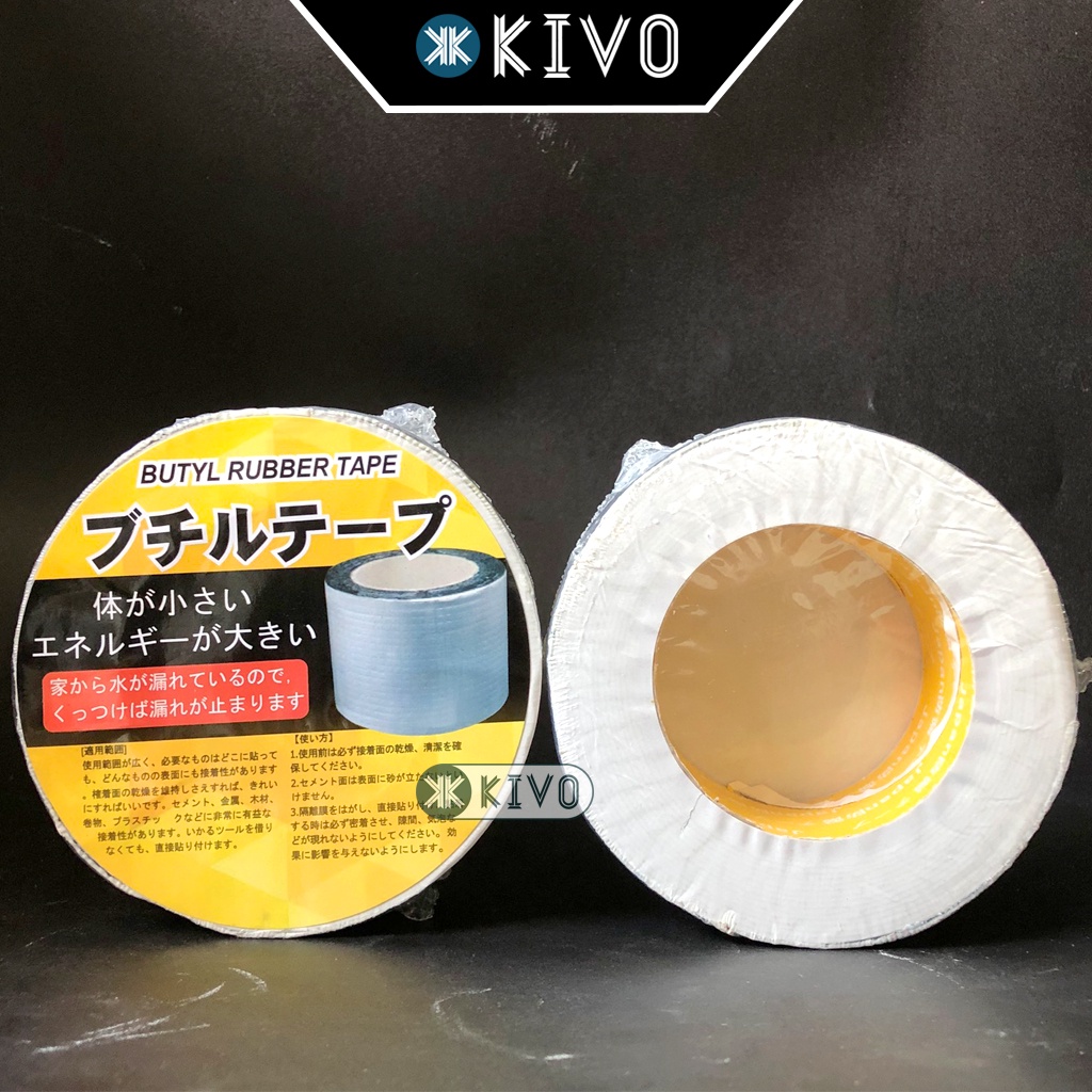 [ BẢN LỚN 20CM ] Băng Keo Chống Thấm Nhật Bản - Keo Chống Thấm, Dột Mái Tôn Băng Keo Chống Thấm Nước Tường- Kivo
