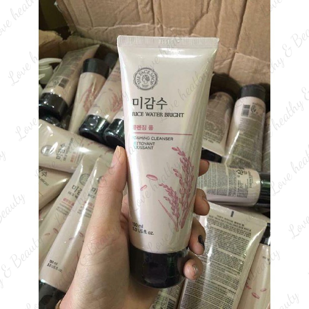 Sữa Rửa Mặt Gạo The Face Shop - Tẩy Da Chết - Giúp Chống Lão Hóa Và Làm Trắng