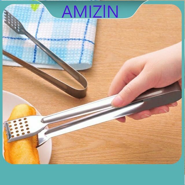 Kẹp inox gắp đá đồ nướng