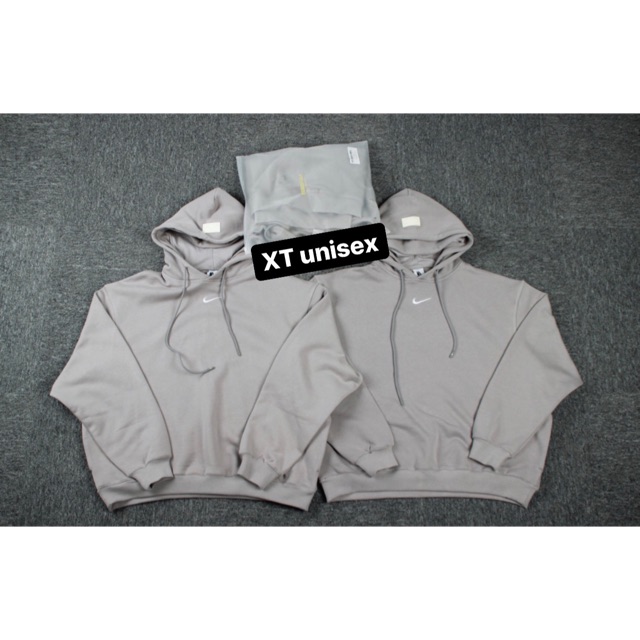 Áo hoodie 2 mũ fog x nk