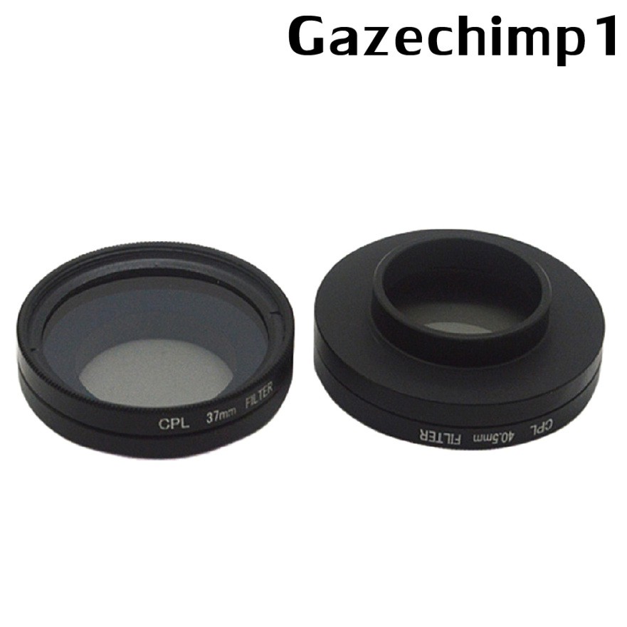 40.5mm CPL Filter Circular Polarizer Lens Filter with Cap for GoPro 4/3+/3 Cameras