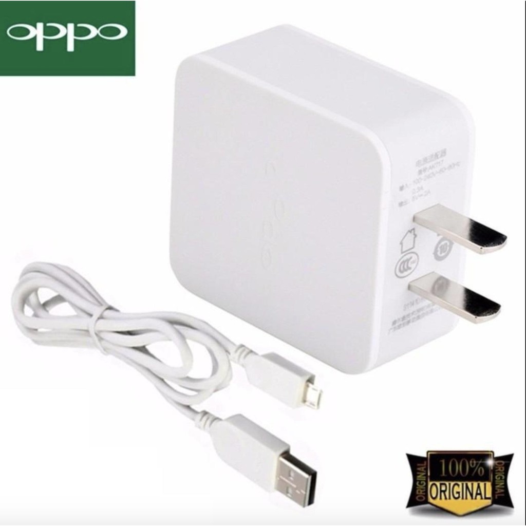 Bộ củ sạc nhanh cho OPPO nguồn 5V-2A mã 717 - Hàng  zin công ty - Bảo hành 6 tháng 1 đổi 1