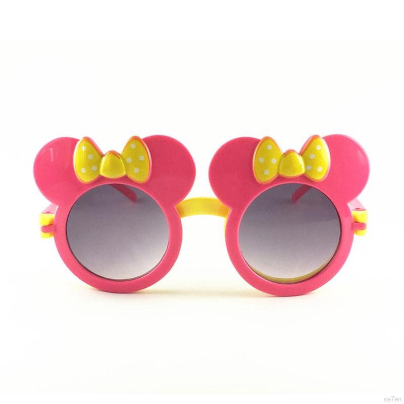 Mắt Kính Gọng Silicone Kiểu Dáng Hoạt Hình Dễ Thương Cho Bé