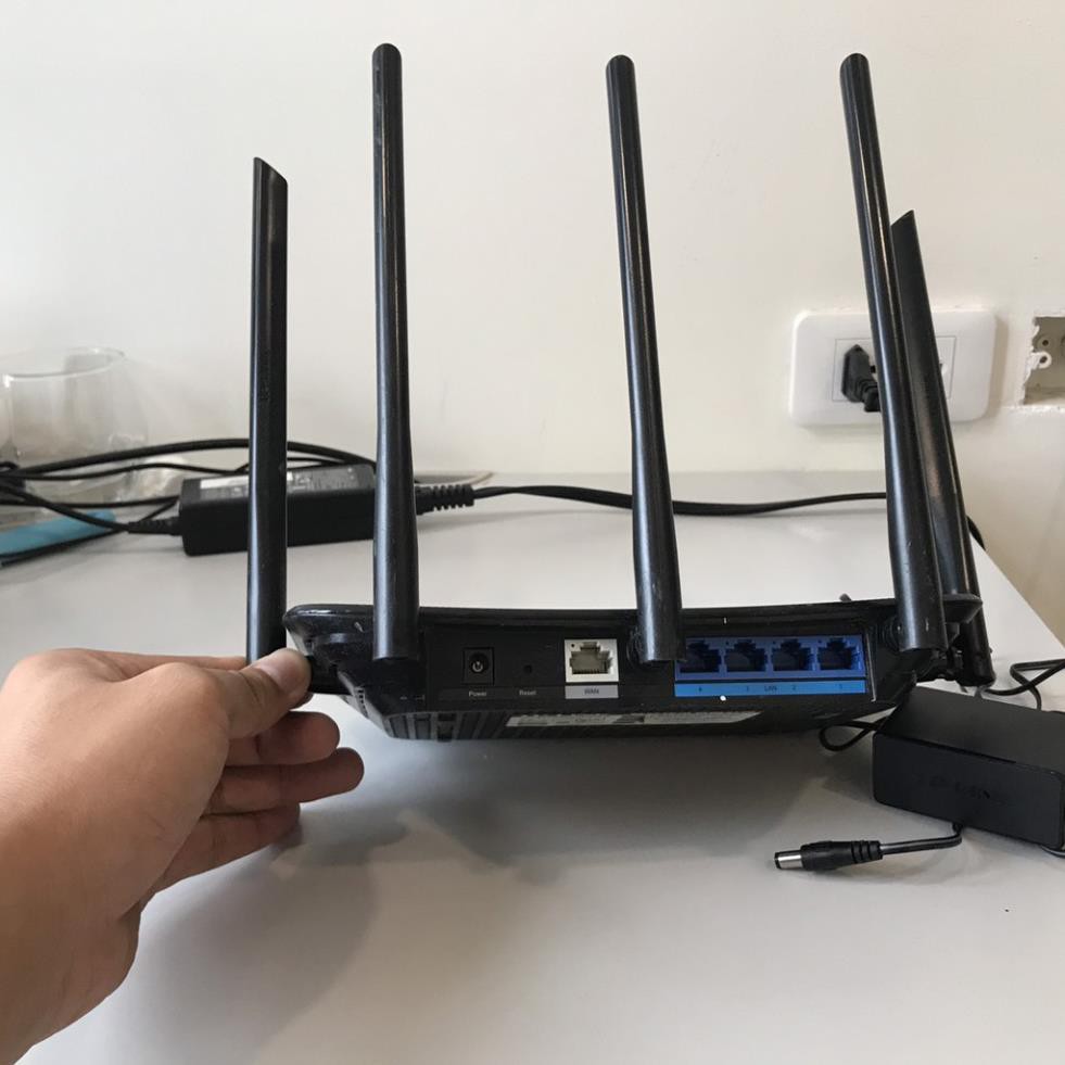 Bộ Phát Wifi TPlink 5 Râu WDR6500 - AC1.350Mbs, Băng tần kép, Siêu Khỏe (RẺ NHÁT THỊ TRƯỜNG) | BigBuy360 - bigbuy360.vn
