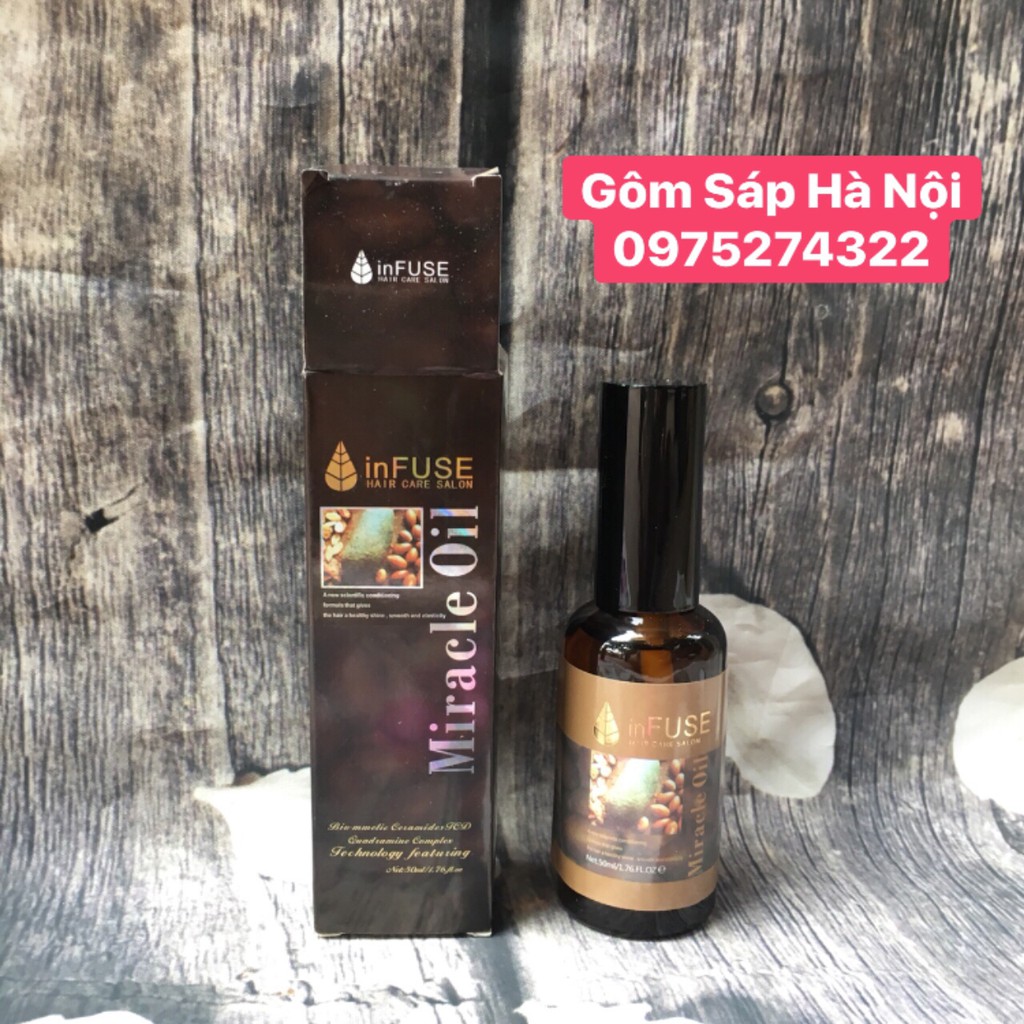 Tình Dầu Dưỡng Tóc Cafe MIRACLE OIL 50ml