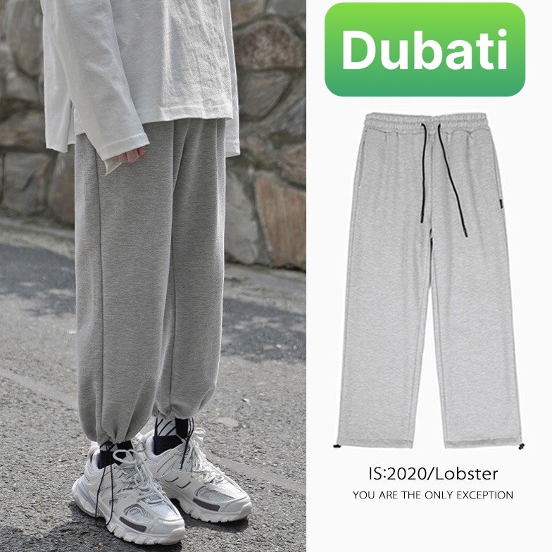 QUẦN JOGGER THỂ THAO NAM NỮ ỐNG BO HỌA TIẾT TRƠN PHONG CÁCH SÀNH ĐIỆU MỚI- DUBATI FASHION